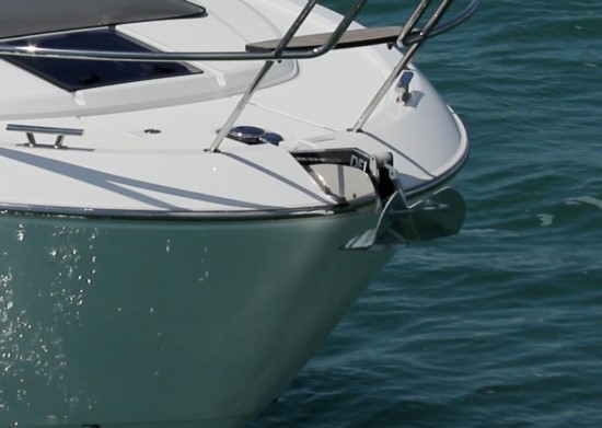 Bavaria R40 Fly anchor davit