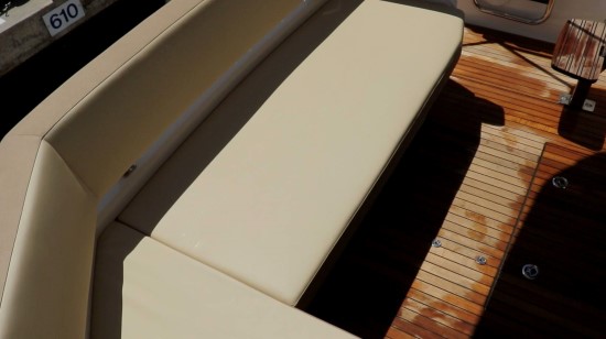 Bavaria R40 Fly teak decking