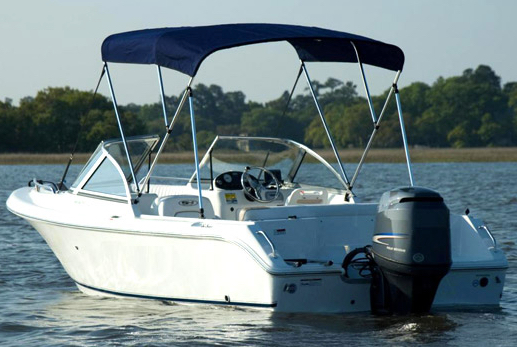 How to Dock Any Boat bimini
