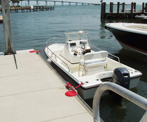How to Dock Any Boat boat tied up