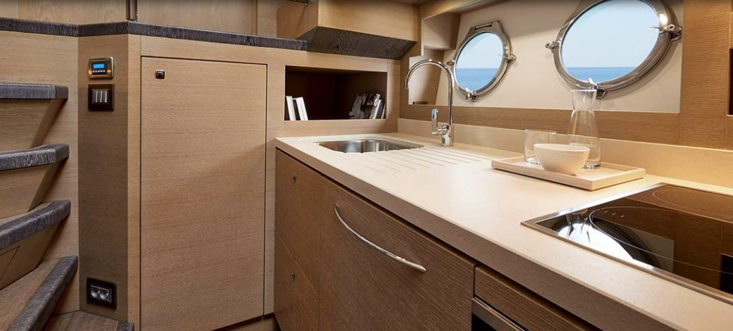 Monte Carlo Yachts 80 galley