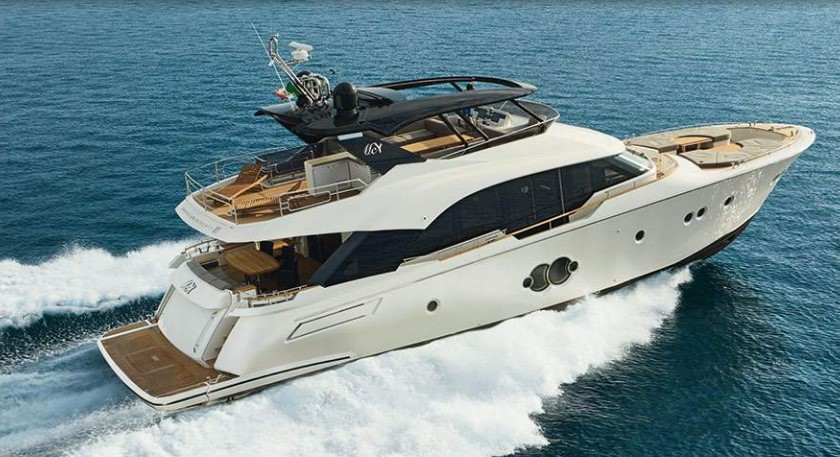 Monte Carlo Yachts 80 running
