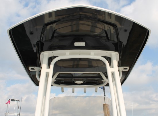 Robalo 246 Cayman hardtop underside