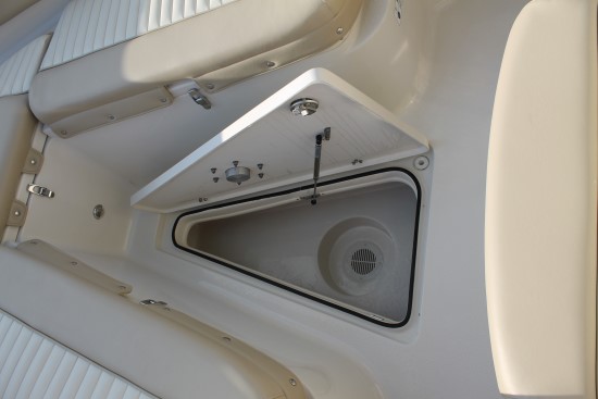 Sea Chaser 24 HFC bow hatch