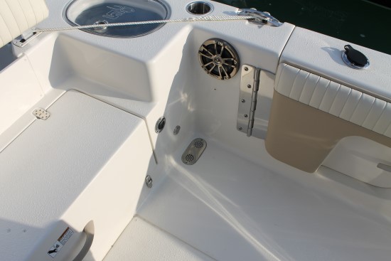 Sea Chaser 24 HFC cockpit drain