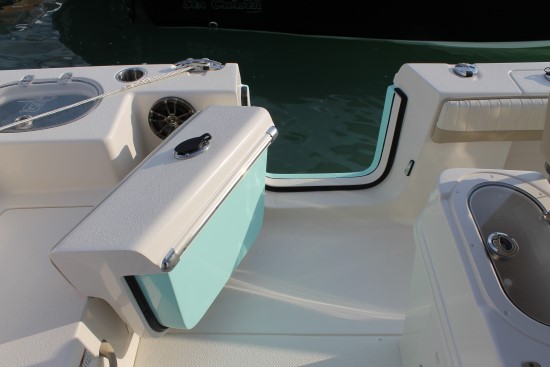 Sea Chaser 24 HFC side door