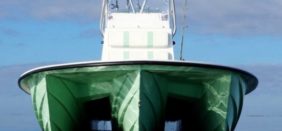 Shallow Sport 25 X3 trihull design