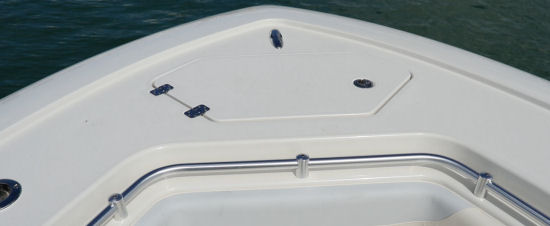 Andros Boatworks Offshore 32 casting bow