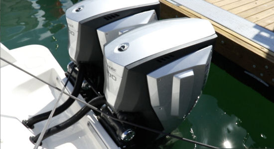 Andros Boatworks Offshore 32 engines