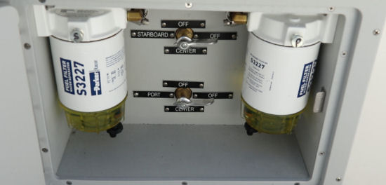 Andros Boatworks Offshore 32 label