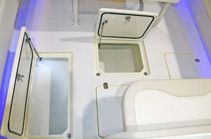 Andros Boatworks Offshore 32 lockers