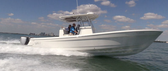 Andros Boatworks Offshore 32 running shot