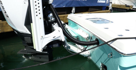 Andros Boatworks Tarpon 26 porta bracket