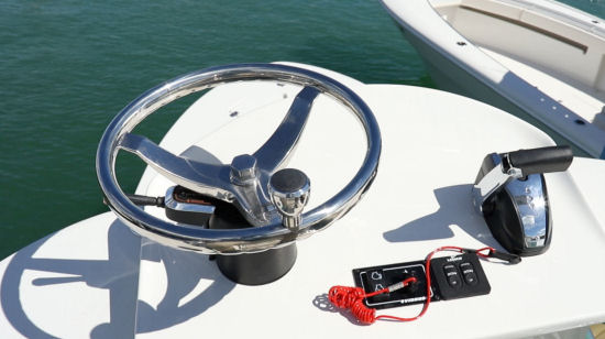 Andros Boatworks Tarpon 26 upper helm