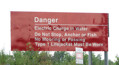 Carp Barrier