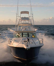Bertram 360 bow run
