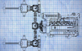 Can One Engine Drive Two Props