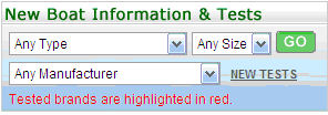 BoatTEST Tabs