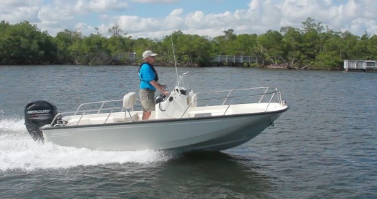 Boston Whaler 150 Montauk Running Surface