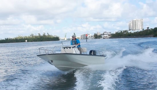 Boston Whaler 150 Montauk Handling