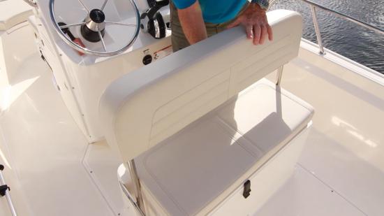 Boston Whaler 170 Montauk back rest