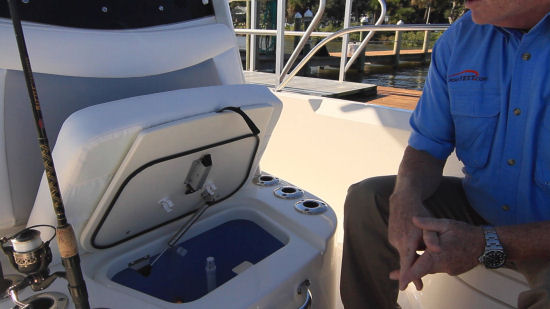 Boston Whaler 240 Dauntless Livewell