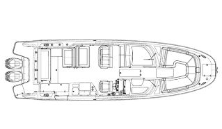 Boston Whaler 320 Vantage Interior