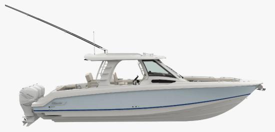 Boston Whaler 350 Realm hull design