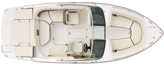 Chaparral 227 SSX floor plan