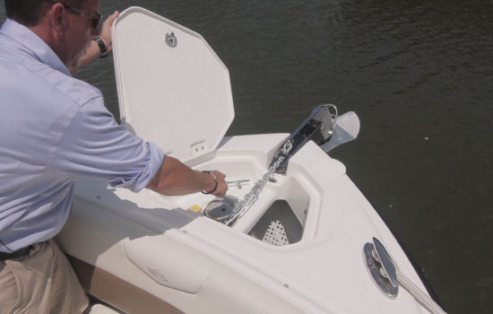 Chaparral 337 SSX anchor