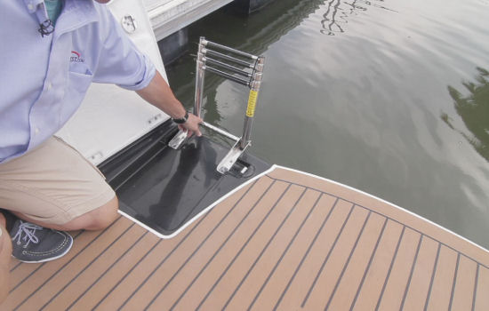 Chaparral 337 SSX ladder