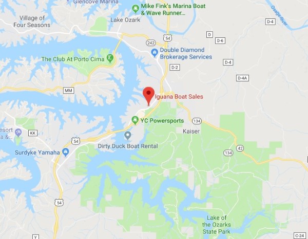 Iguana Boat Sales in Osage Beach, MO location