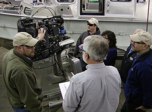 USCG Defender Class training