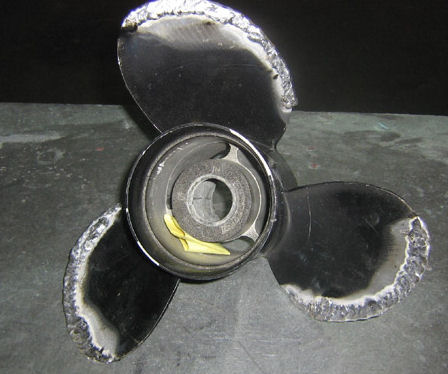 damaged prop