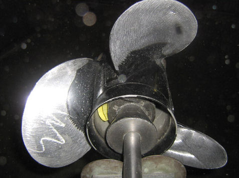 damaged prop