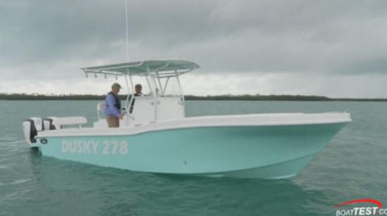 Dusky 278 Open Fisherman equipped