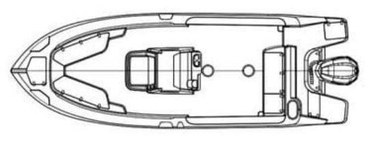 EdgeWater 230CC deck plan