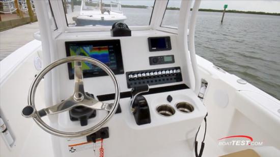 EdgeWater 230CC helm