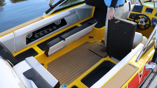 Epic 23V seat storage