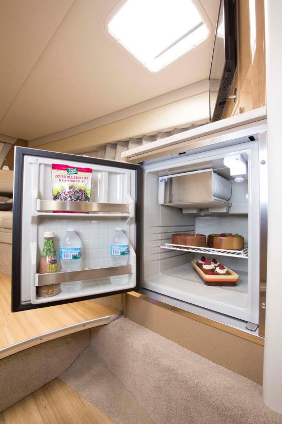 Formula 350 Sun Sport refrigerator