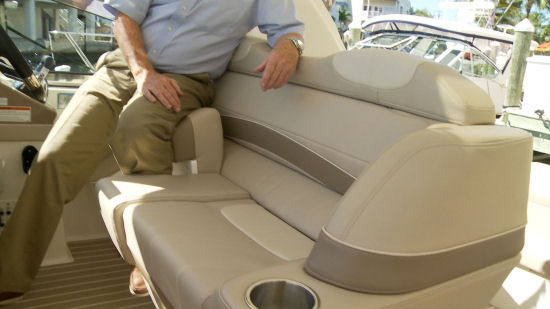 Formula 40 PC double wide seat