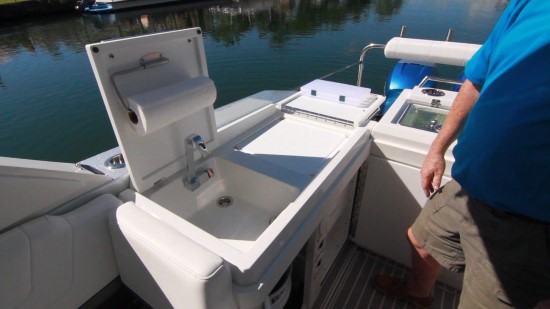 Formula 430 All Sport Crossover bait prep