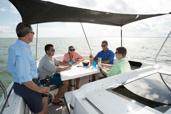 Formula 430 All Sport Crossover bow shade