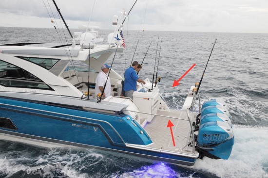 Formula 430 All Sport Crossover locked rail