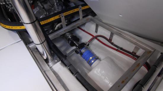 Galeon 420 Fly dripless shaft logs