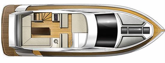 Galeon 420 Fly layout