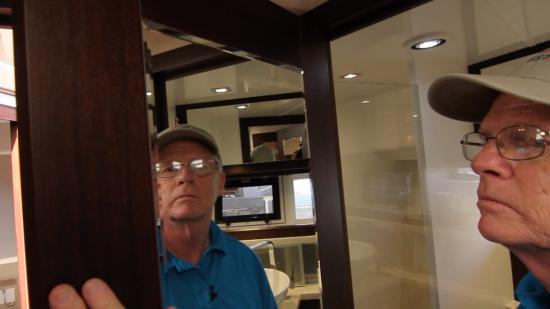 Galeon 420 Fly mirror