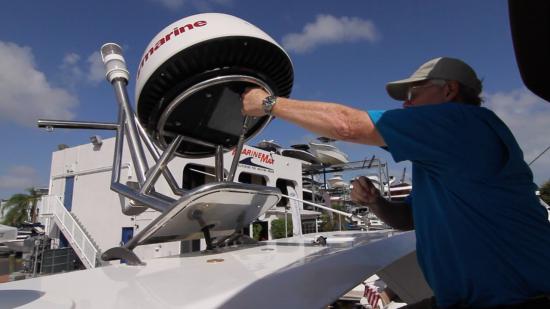 Galeon 420 Fly radar