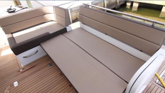 Galeon 420 Fly seat cushion