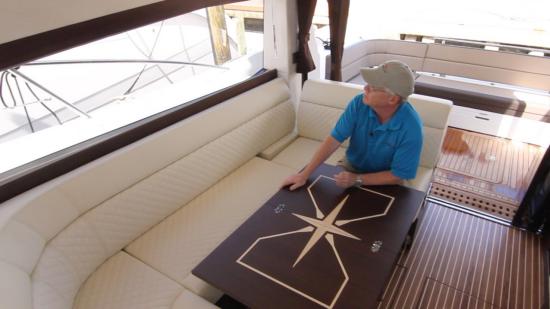 Galeon 420 Fly dark walnut